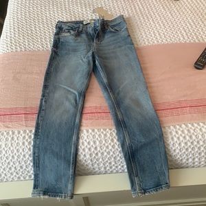 ZARA high waisted slim jeans NWT